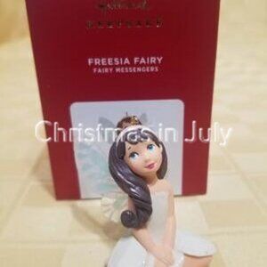 Hallmark 2021 Freesia Fairy Messengers Series Christmas Ornament